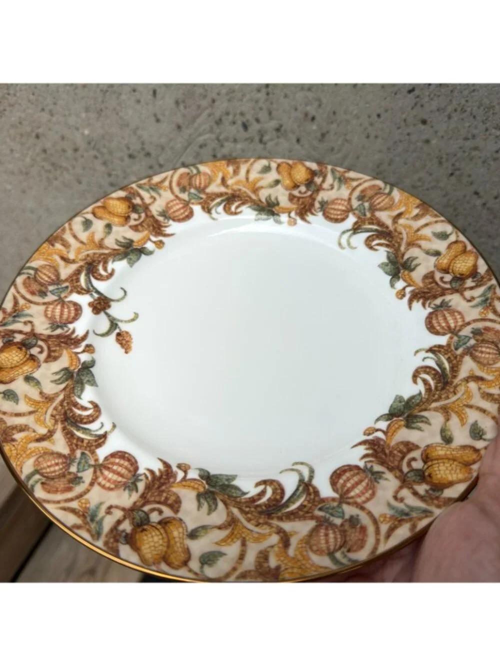 Lenox Mosaico d'Italia Fruttifero Accent Luncheon Plate
